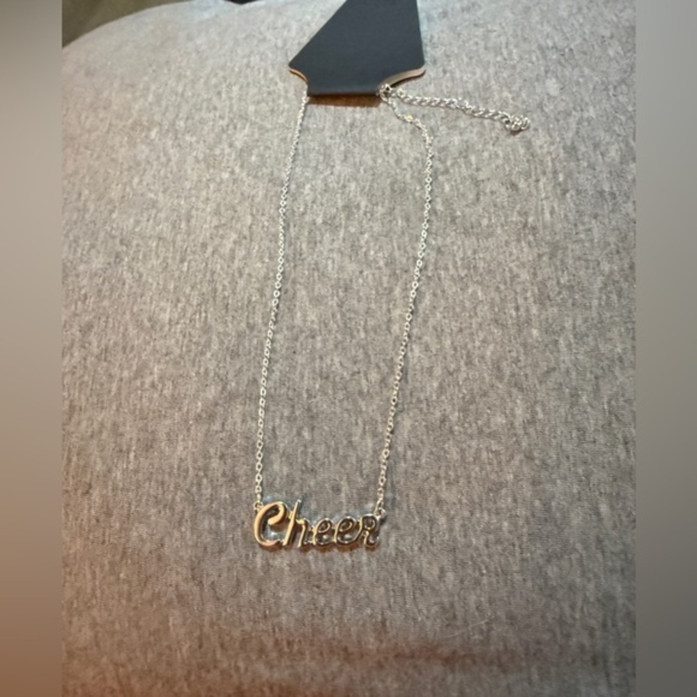 Silver Cheer Necklace